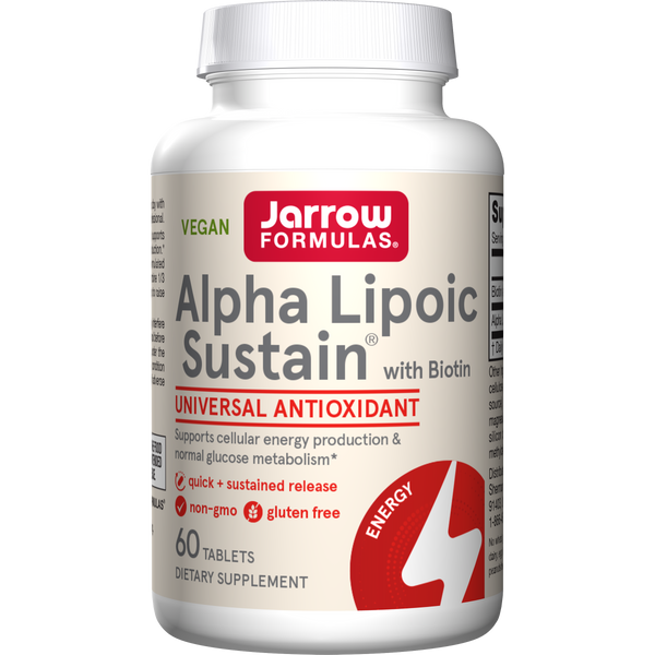 Jarrow Formulas Alpha Lipoic Sustain Tablets, 60ct Bottle