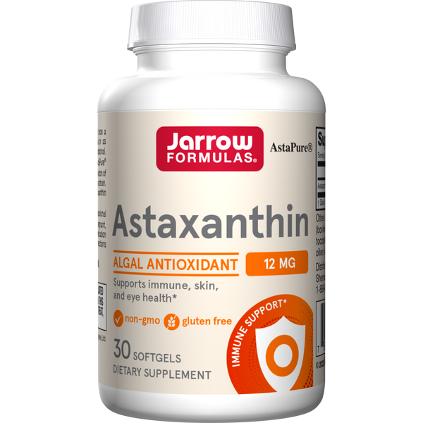 Jarrow Formulas Astaxanthin Softgels, 30ct Bottle