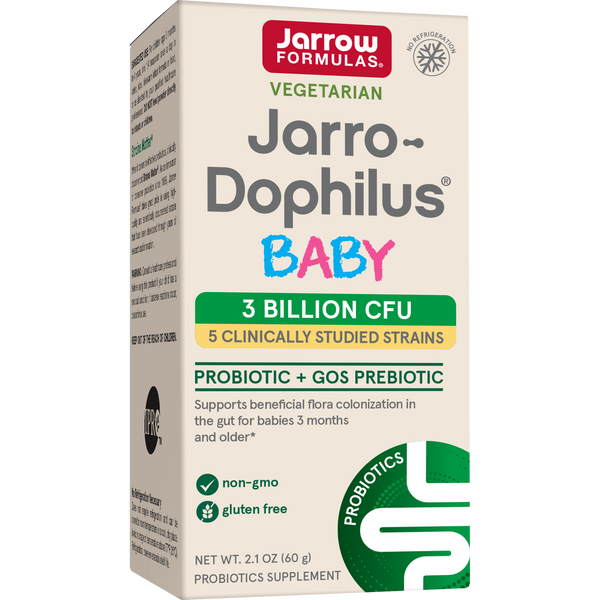 Jarrow Formulas Jarro-Dophilus® Baby 3 Billion CFU, 2.1 oz (60 g) Powder