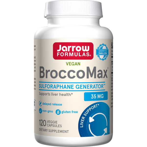 Jarrow Formulas BroccoMax® Veggie Capsules, 120ct Bottle