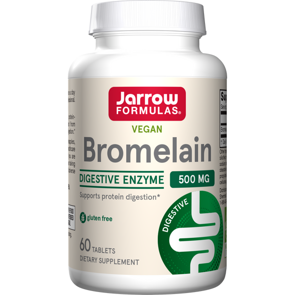 Jarrow Formulas Bromelain 1000 GDU, 60 Tablets Bottle