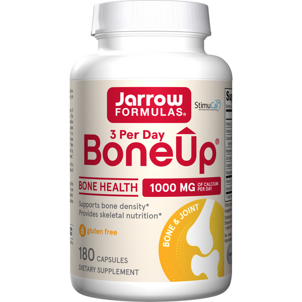 Jarrow Formulas BoneUp® Three Per Day Capsules, 180ct Bottle
