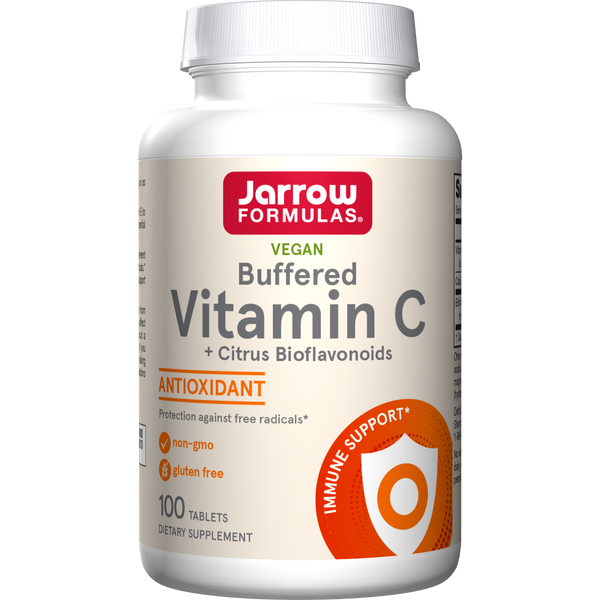 Jarrow Formulas Vitamin C (Buffered), 100 Tablets Bottle