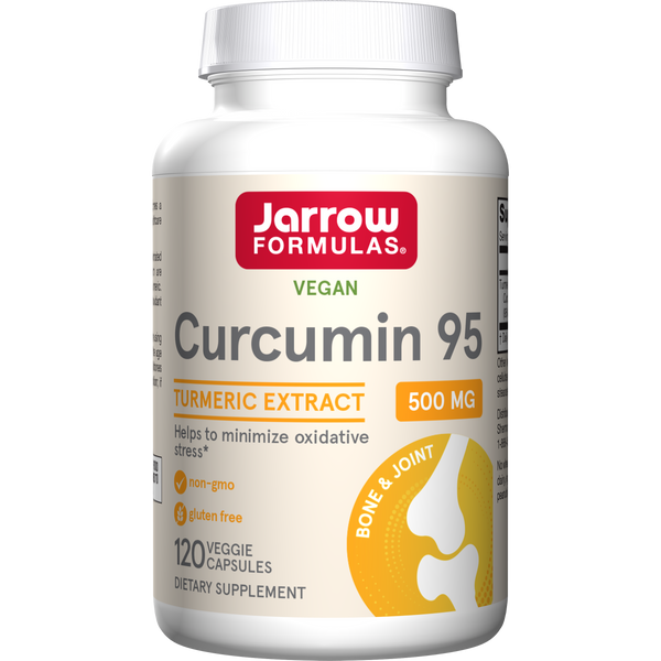 Jarrow Formulas Curcumin 95 Veggie Caps, 120ct Bottle