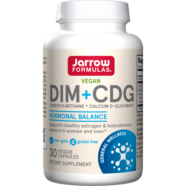 Jarrow Formulas DIM + CDG , 30 Veggie Caps Bottle