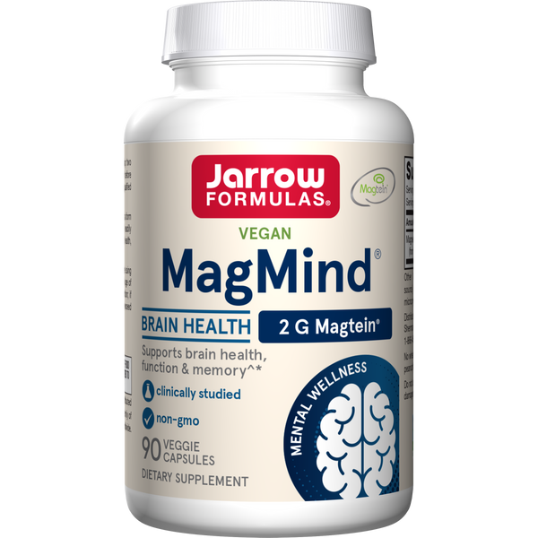 Jarrow Formulas MagMind®, 90 Veggie Capsules Bottle