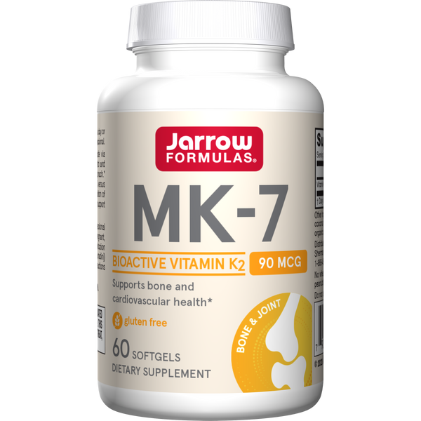 Jarrow Formulas MK-7 90 mcg, 60 Softgels Bottle