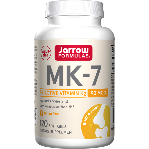 Jarrow Formulas MK-7 90 mcg, 120 Softgels Bottle