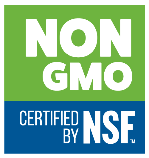 Non GMO certified by NSF
