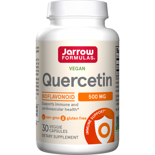 Jarrow Formulas Quercetin Veggie Caps, 500mg, 30ct Bottle