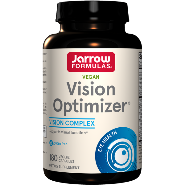 Jarrow Formulas Vision Optimizer® Veggie Capsules, 180ct Bottle