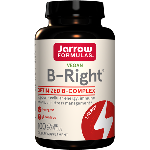 Jarrow Formulas B-Right®, 100 Veggie Caps Bottle