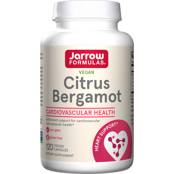 Jarrow Formulas Citrus Bergamot Veggie Caps, 120ct Bottle