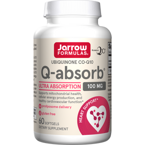 Jarrow Formulas Q-absorb® Softgels, 100mg, 60ct Bottle