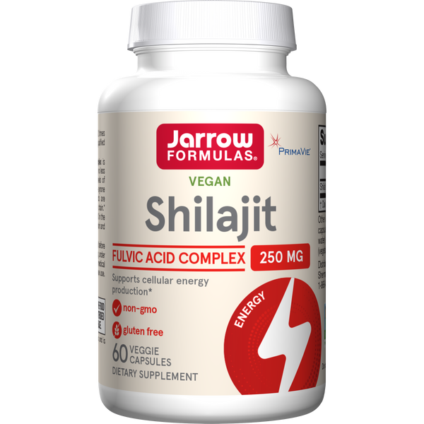 Jarrow Formulas Shilajit Fulvic Acid Complex 250 mg, 60 Veggie Capsules Bottle