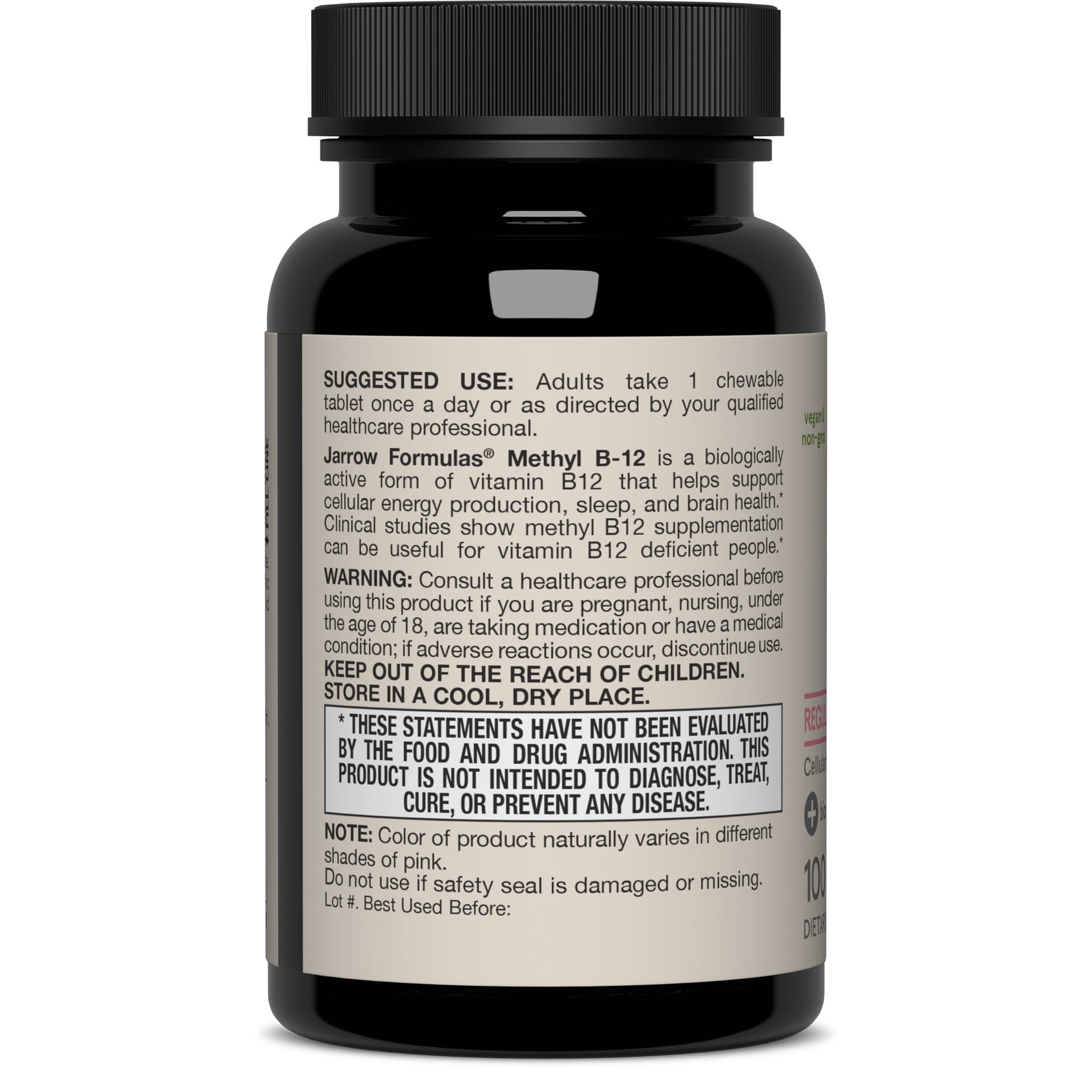 Methyl B-12 Cherry - 500mcg (2-Pack)