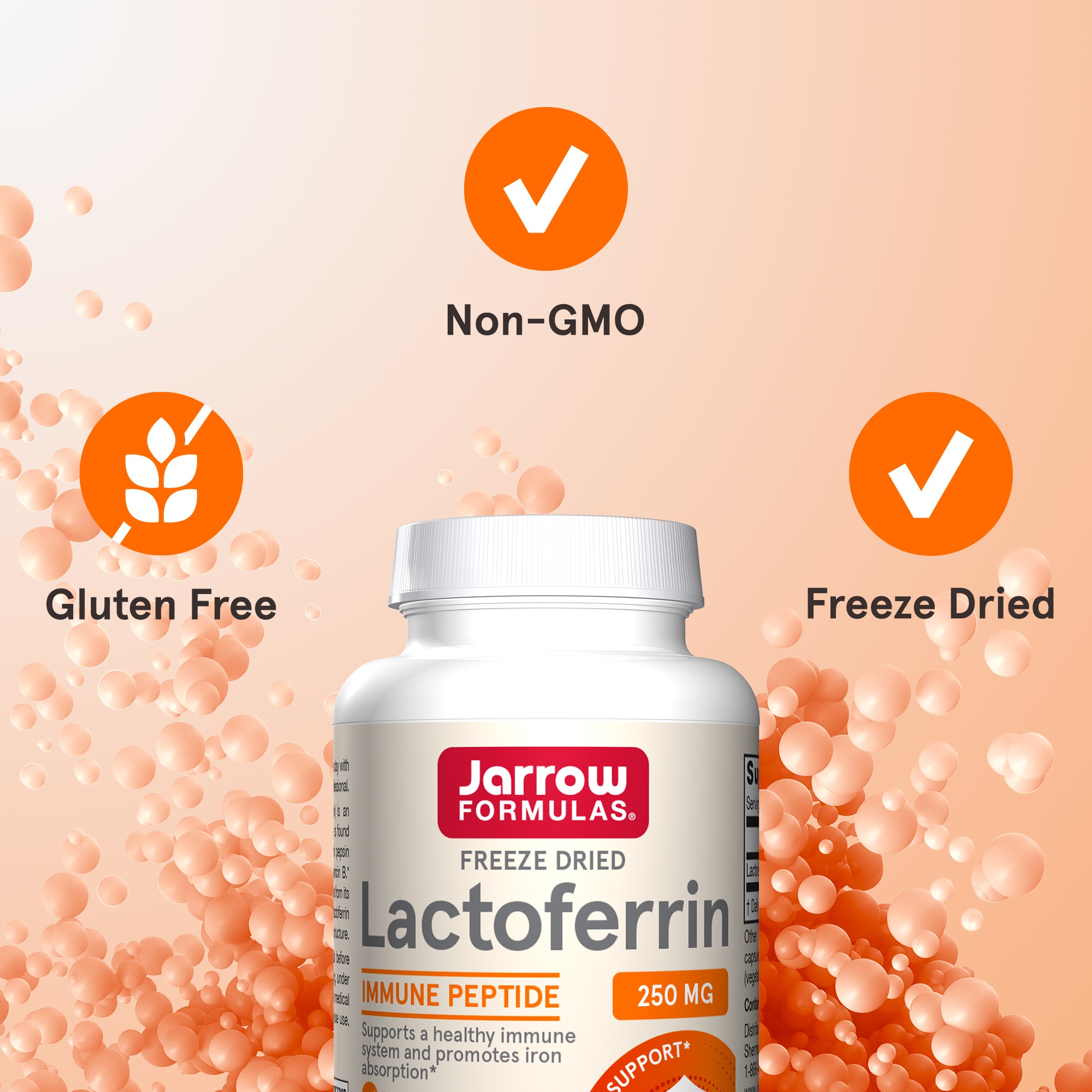 Lactoferrin 250 mg for Immune Support | Jarrow Formulas