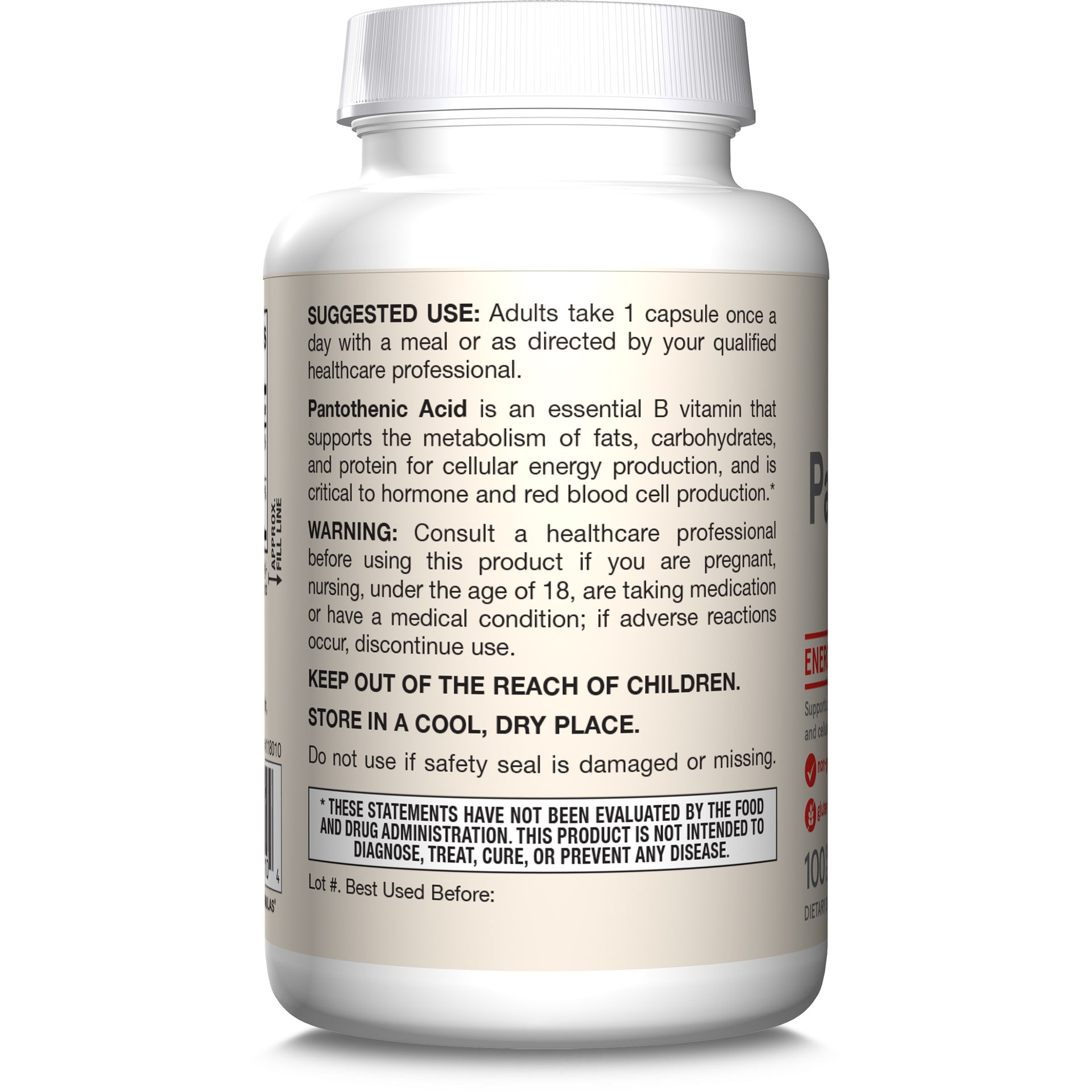 Pantothenic Acid B5 (2-Pack)