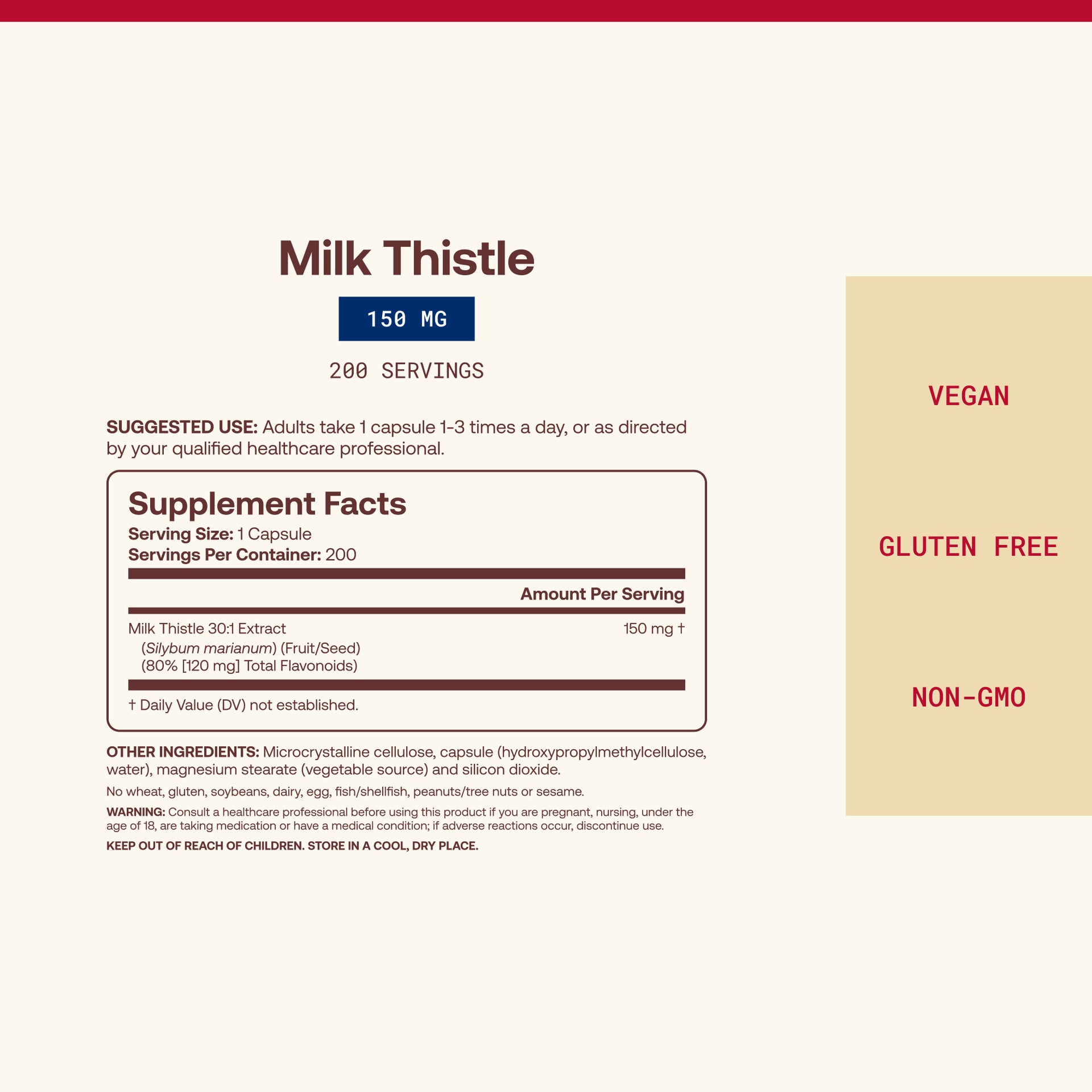 Milk Thistle Silymarin