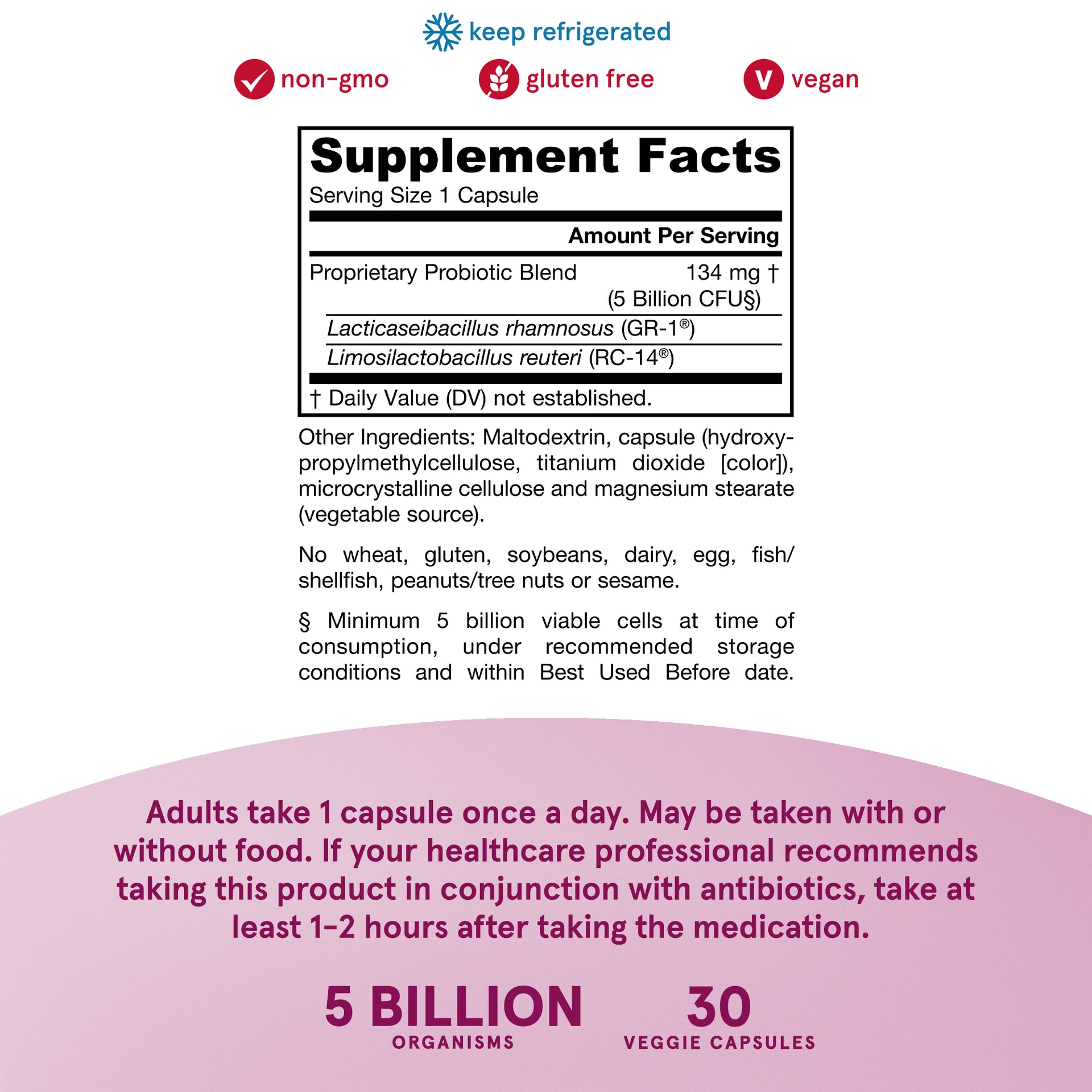 Fem-Dophilus® - 5 Billion CFU (Refrigerated)