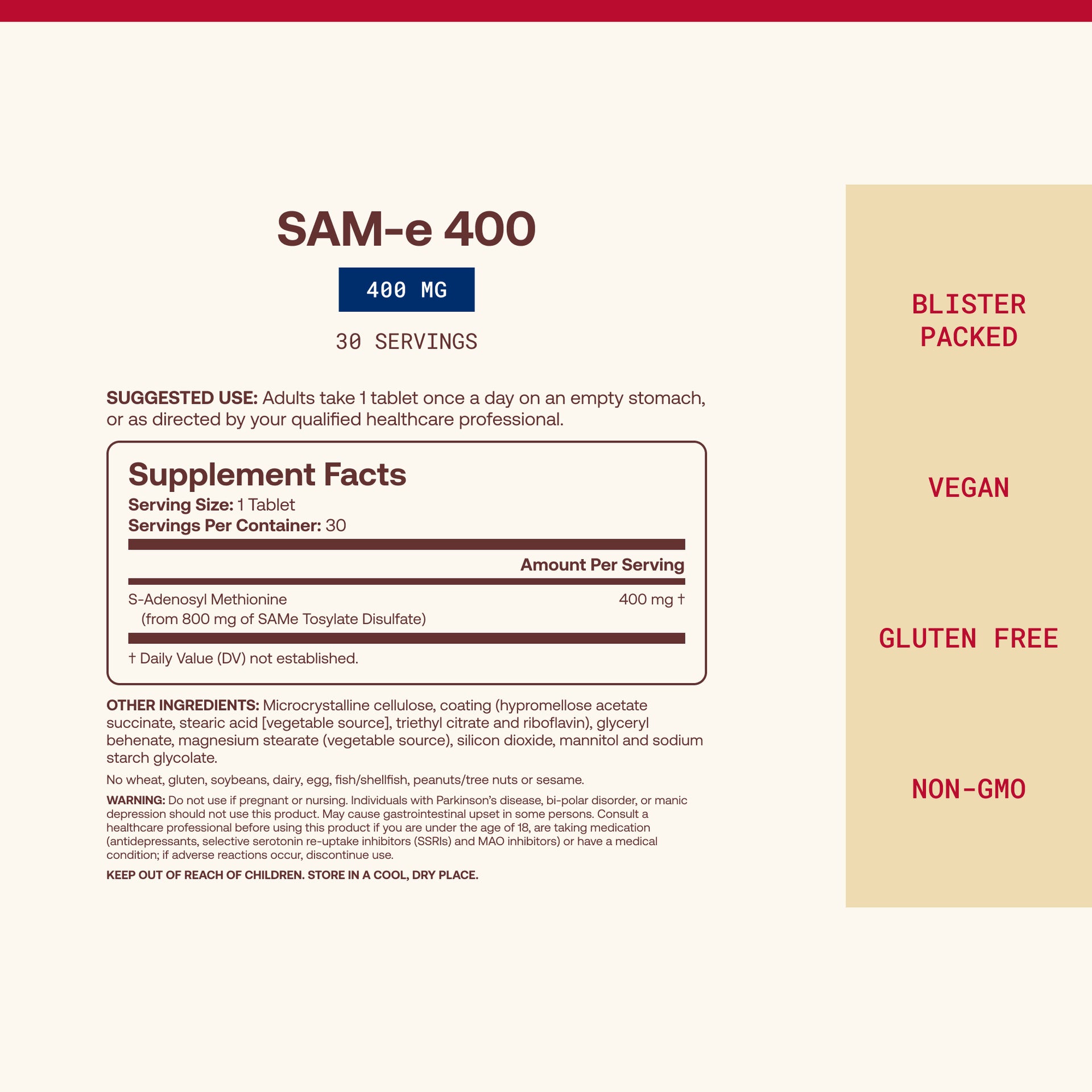 SAMe - 400mg