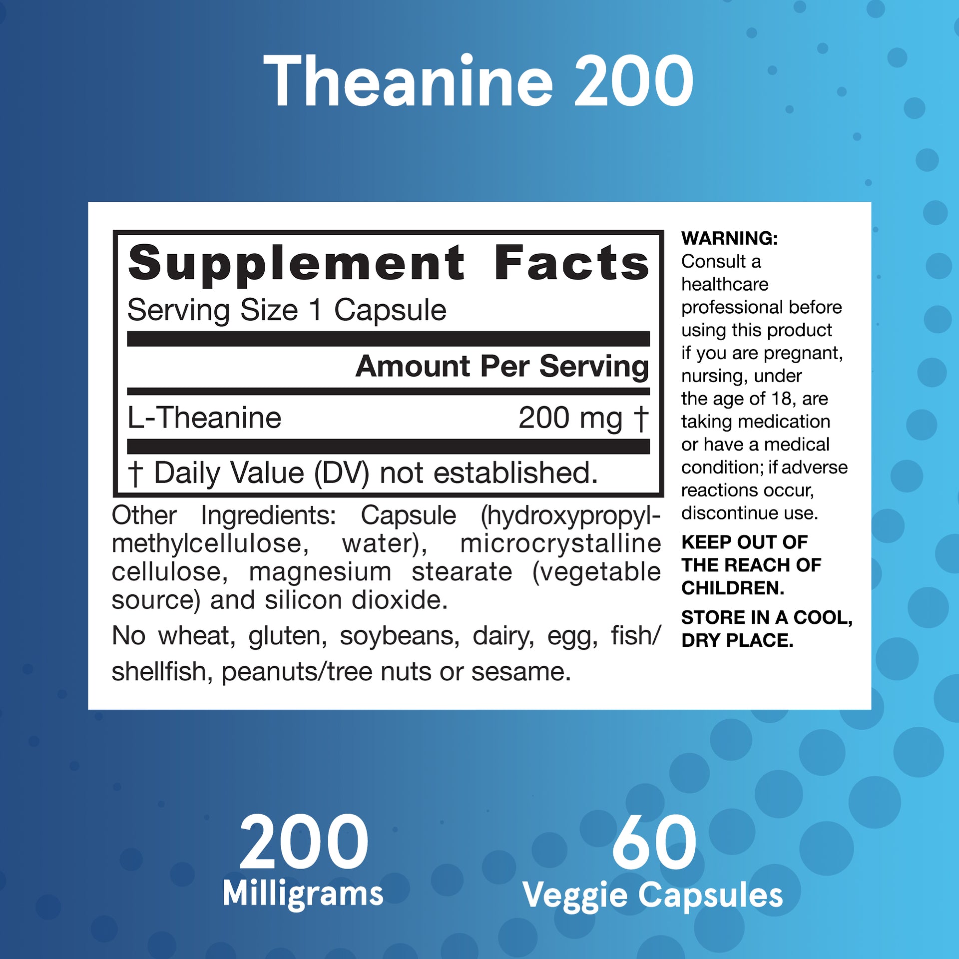 Theanine 200 - 200mg