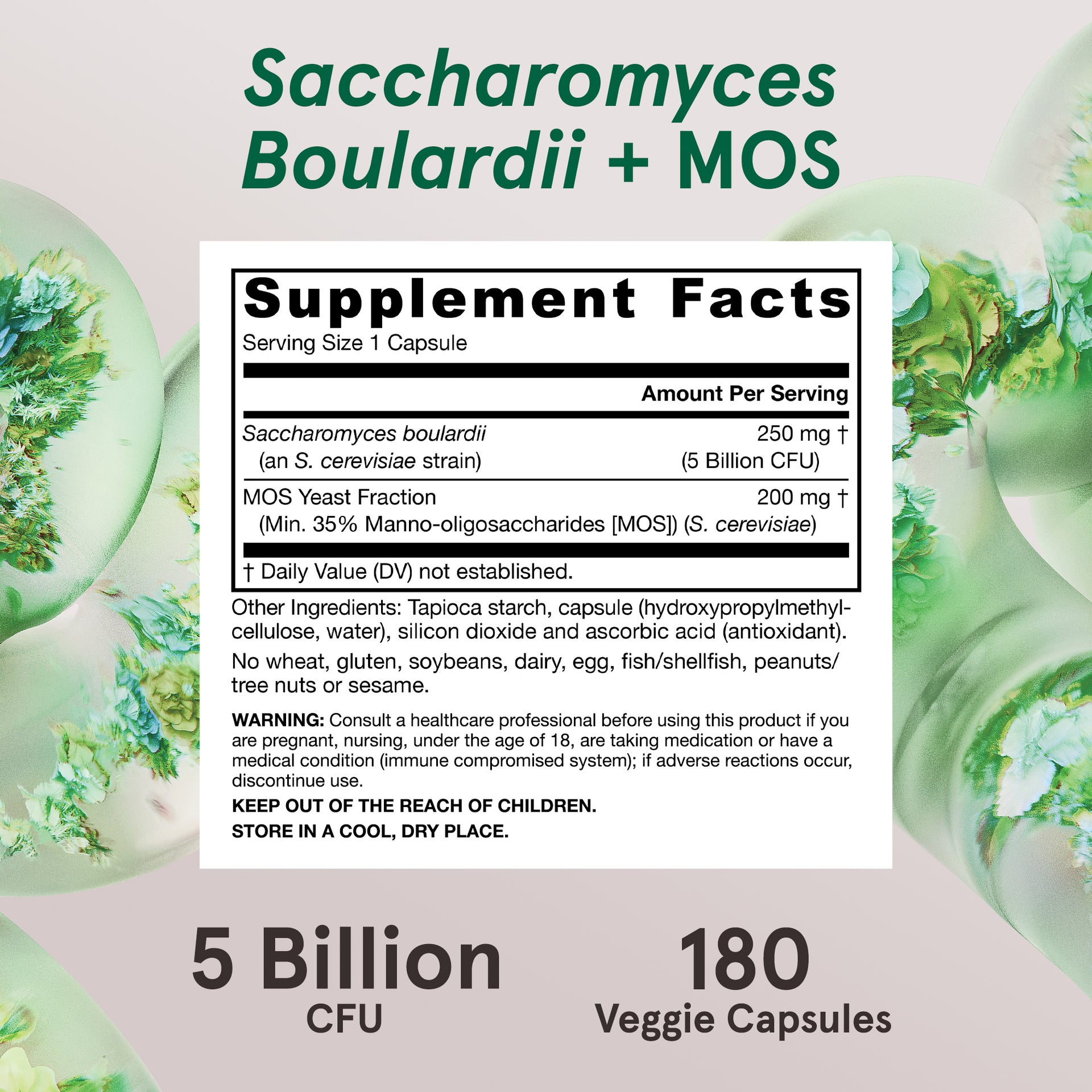 Saccharomyces Boulardii + MOS