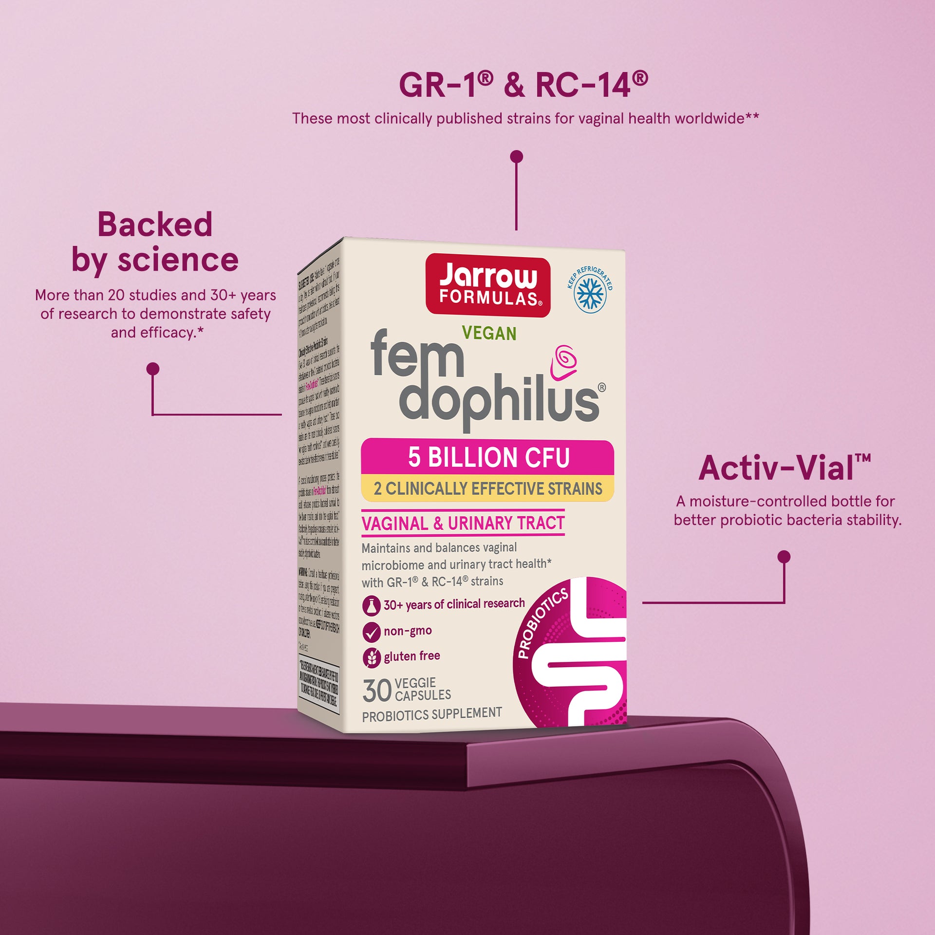 Fem-Dophilus® - 5 Billion CFU (Refrigerated)