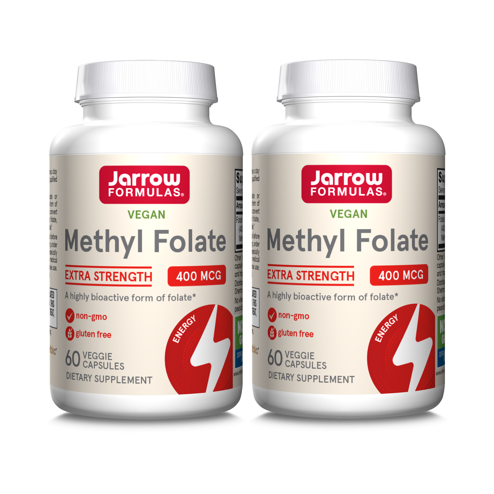 Methyl Folate - 400mcg (2-Pack)