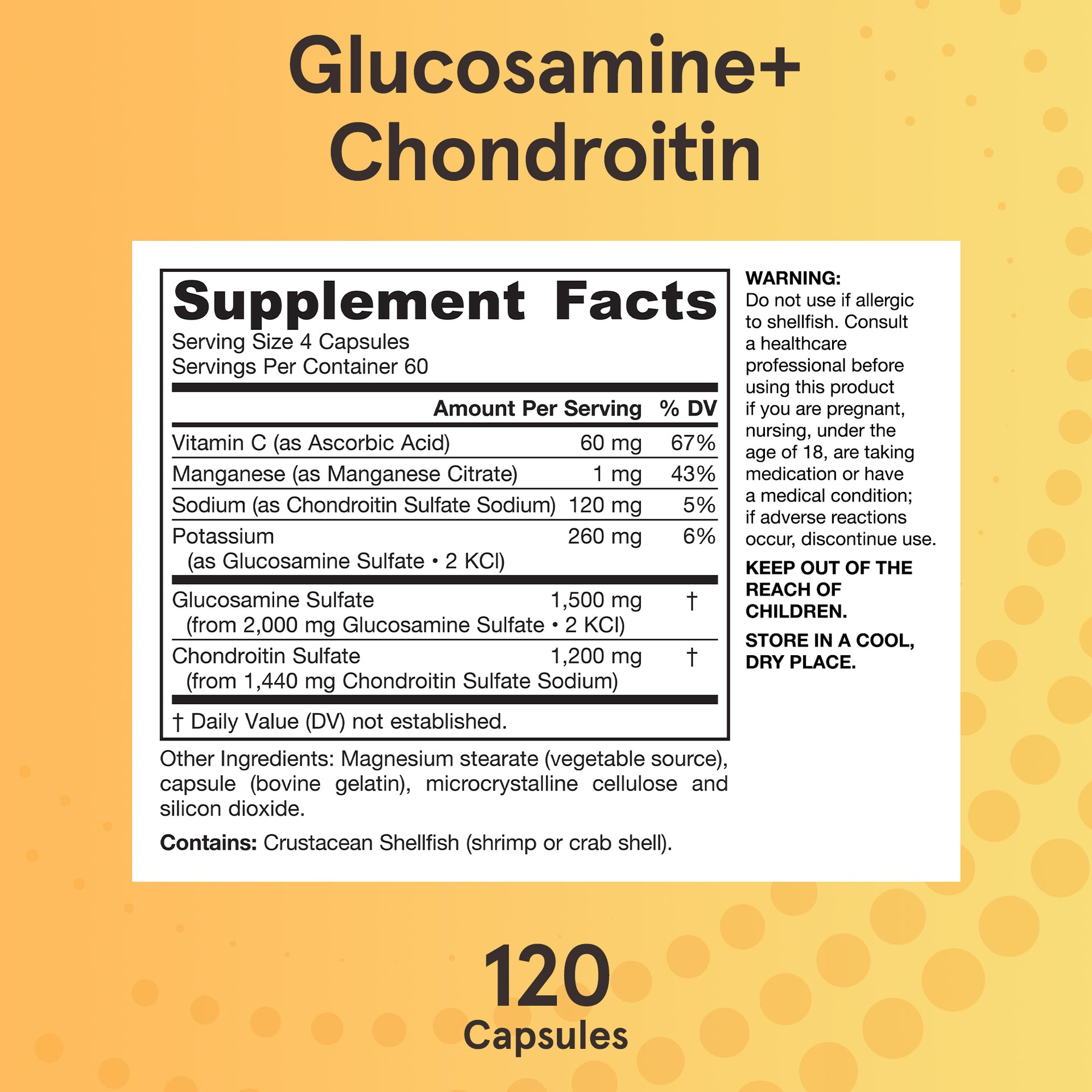 Glucosamine + Chondroitin