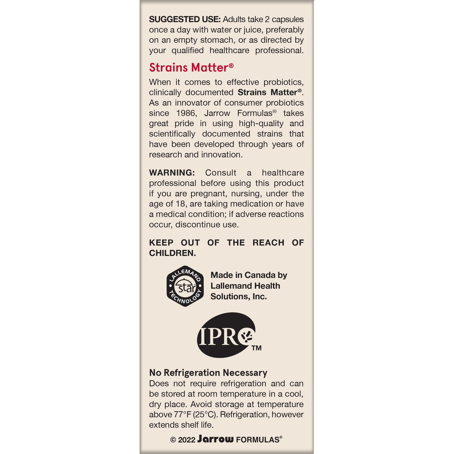 Jarro-Dophilus® EPS - 10 Billion CFU