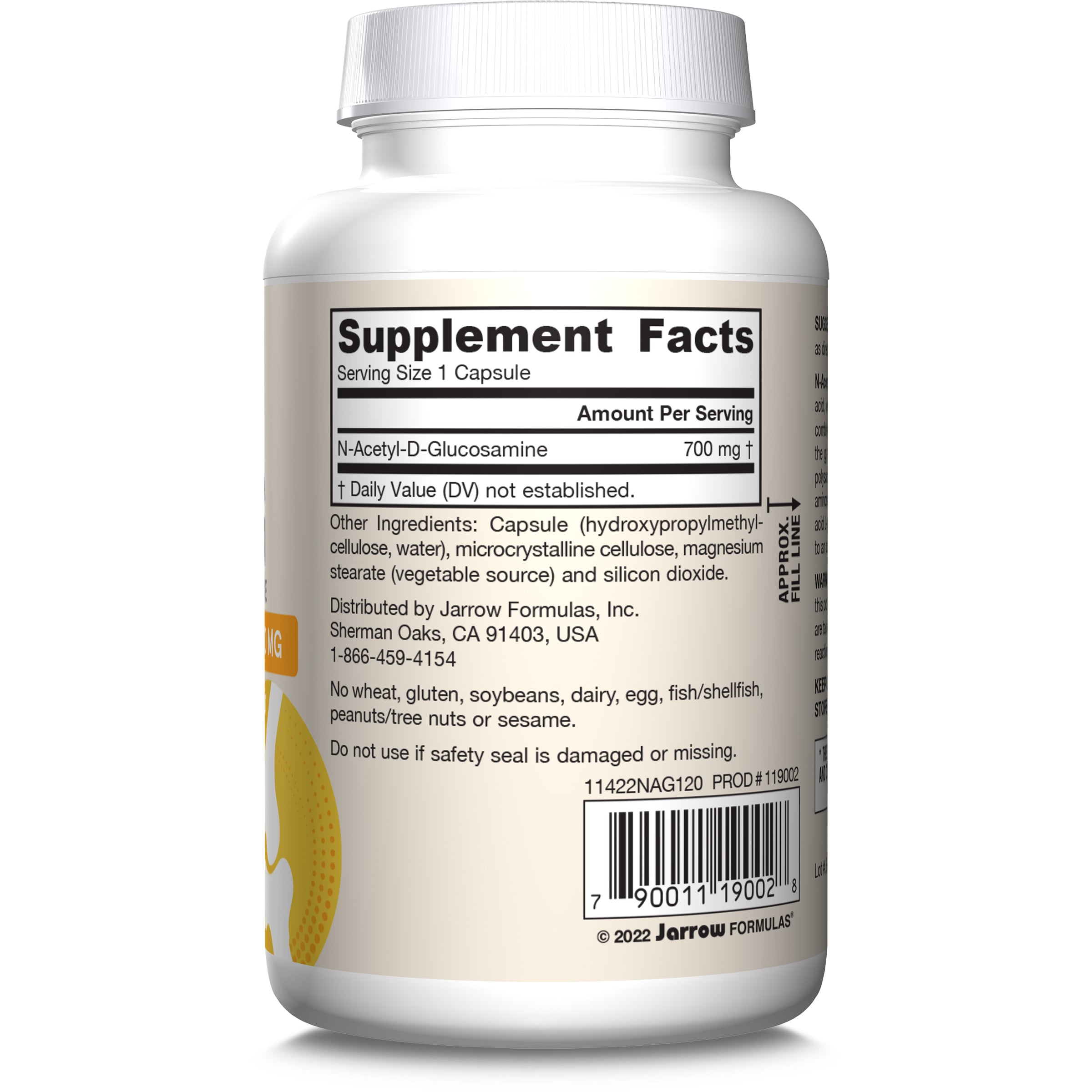 N-A-G 700 mg for Joint & Gut Health | Jarrow Formulas
