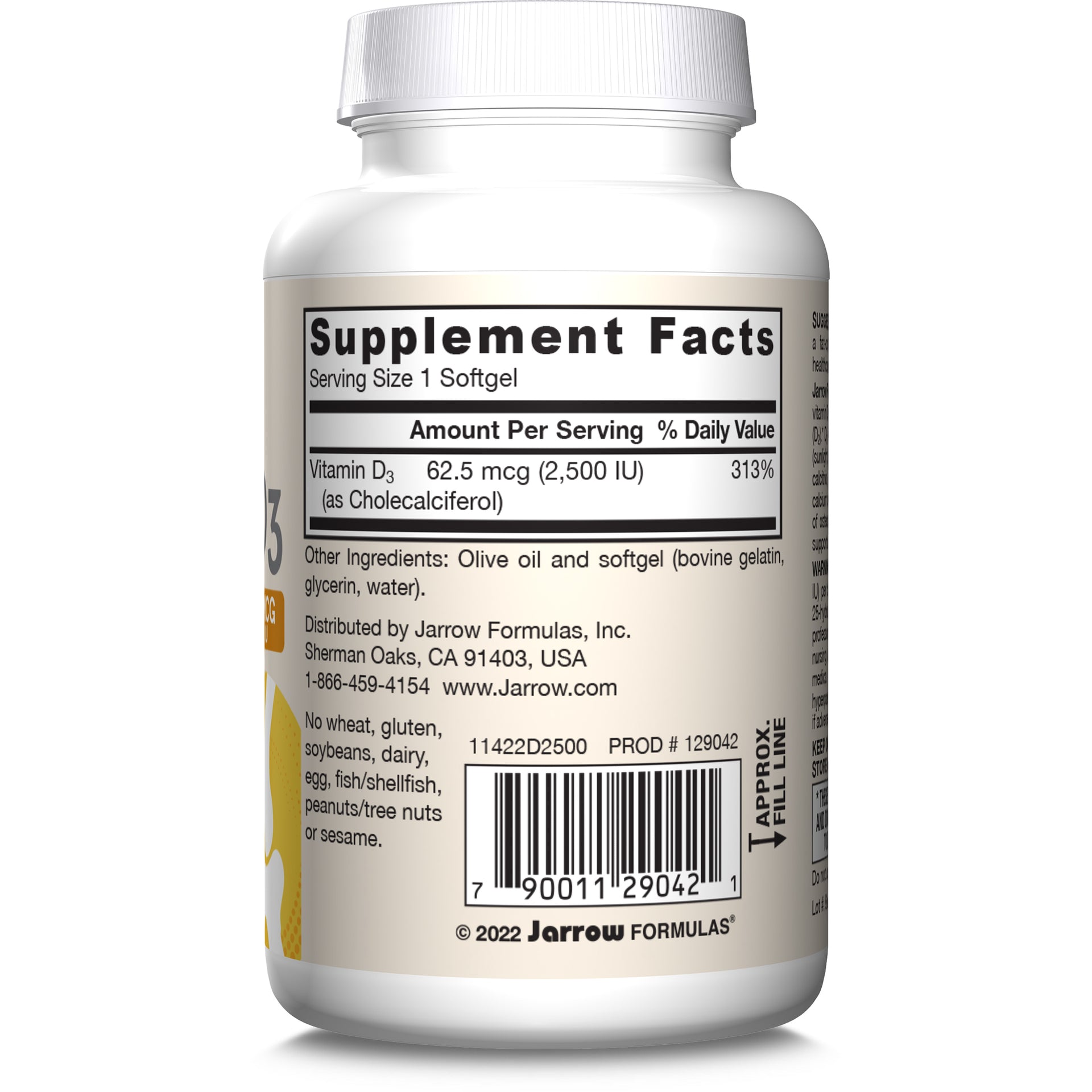 Vitamin D3 - 2500IU (2-Pack)
