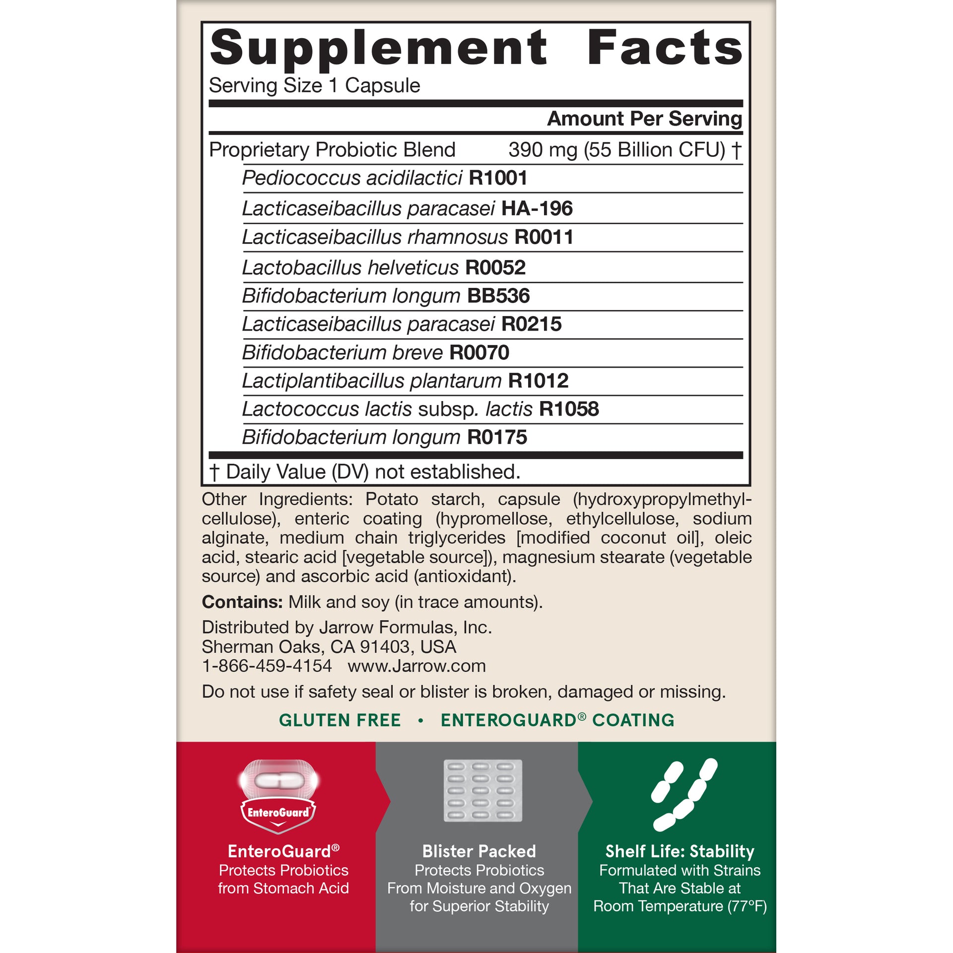Jarro-Dophilus EPS® Advanced - 55 Billion CFU