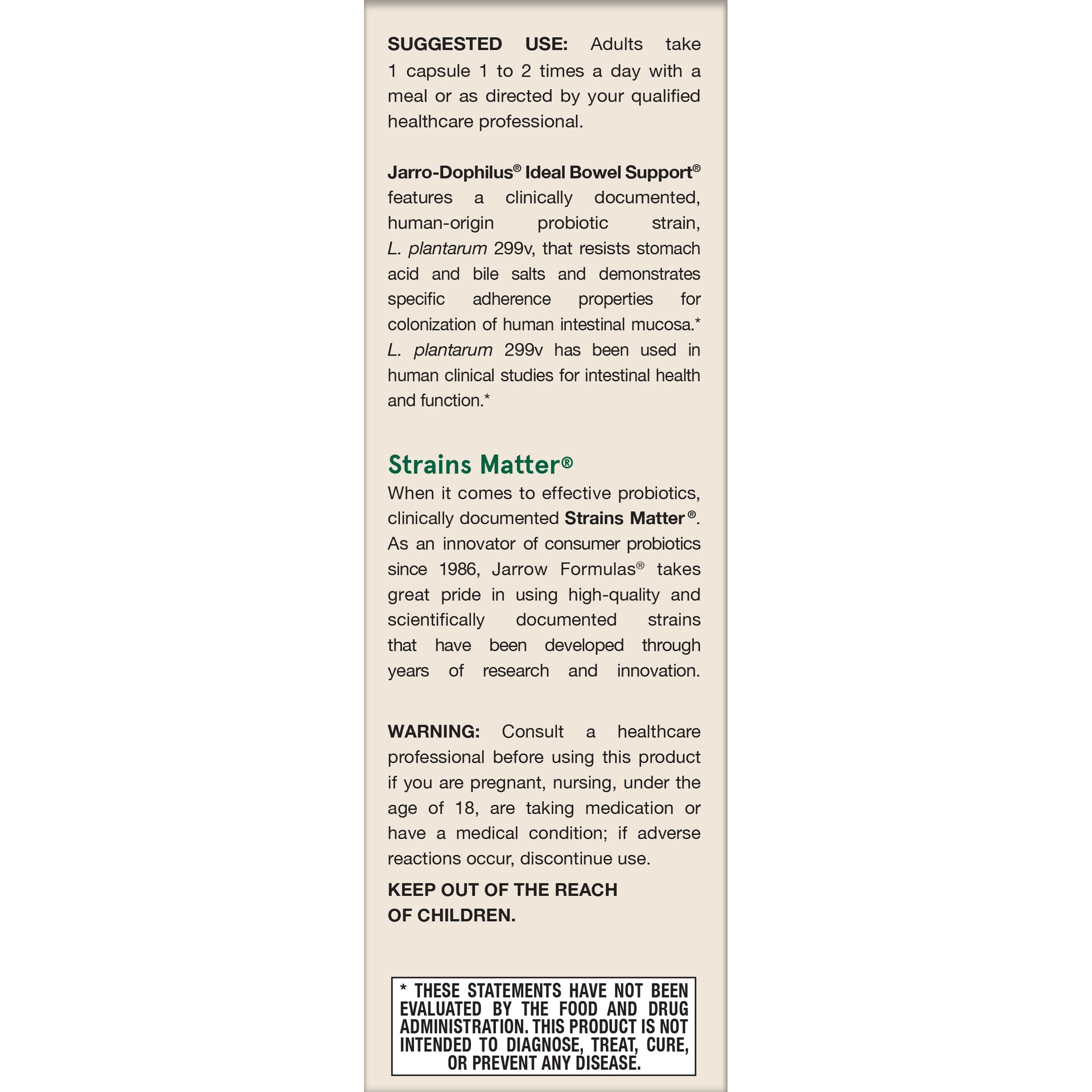 Ideal Bowel Support® LP299V®