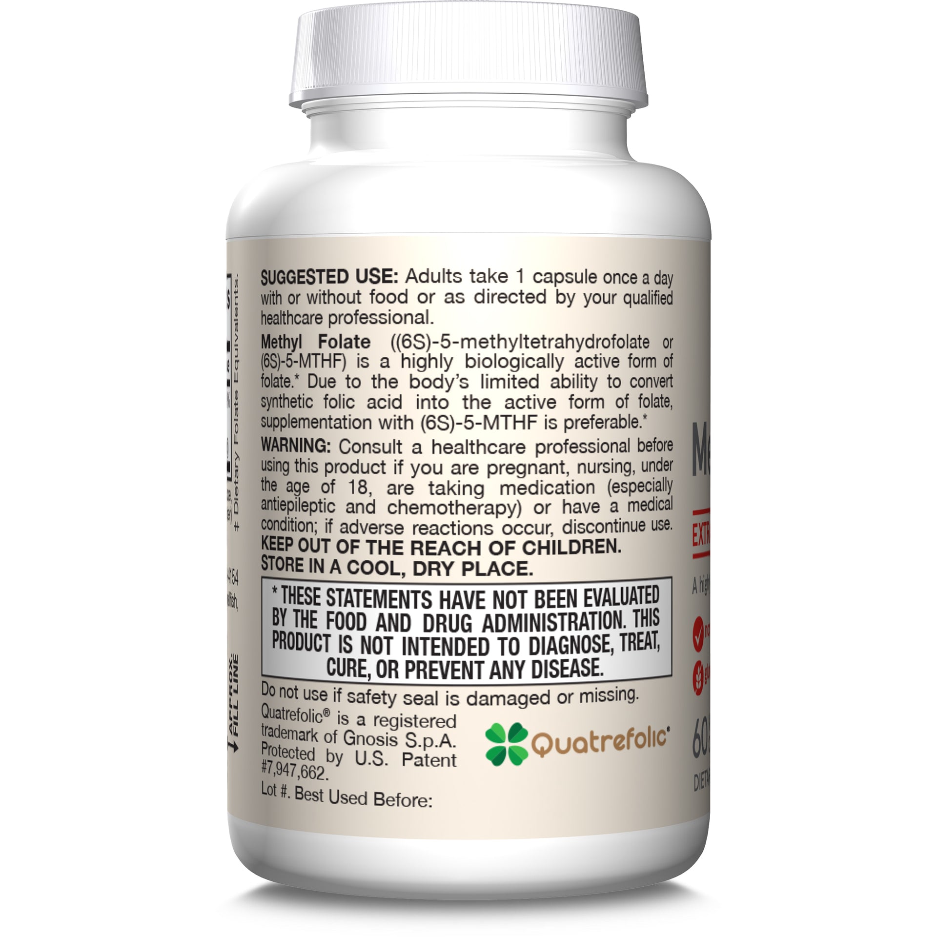 Methyl Folate - 400mcg (2-Pack)