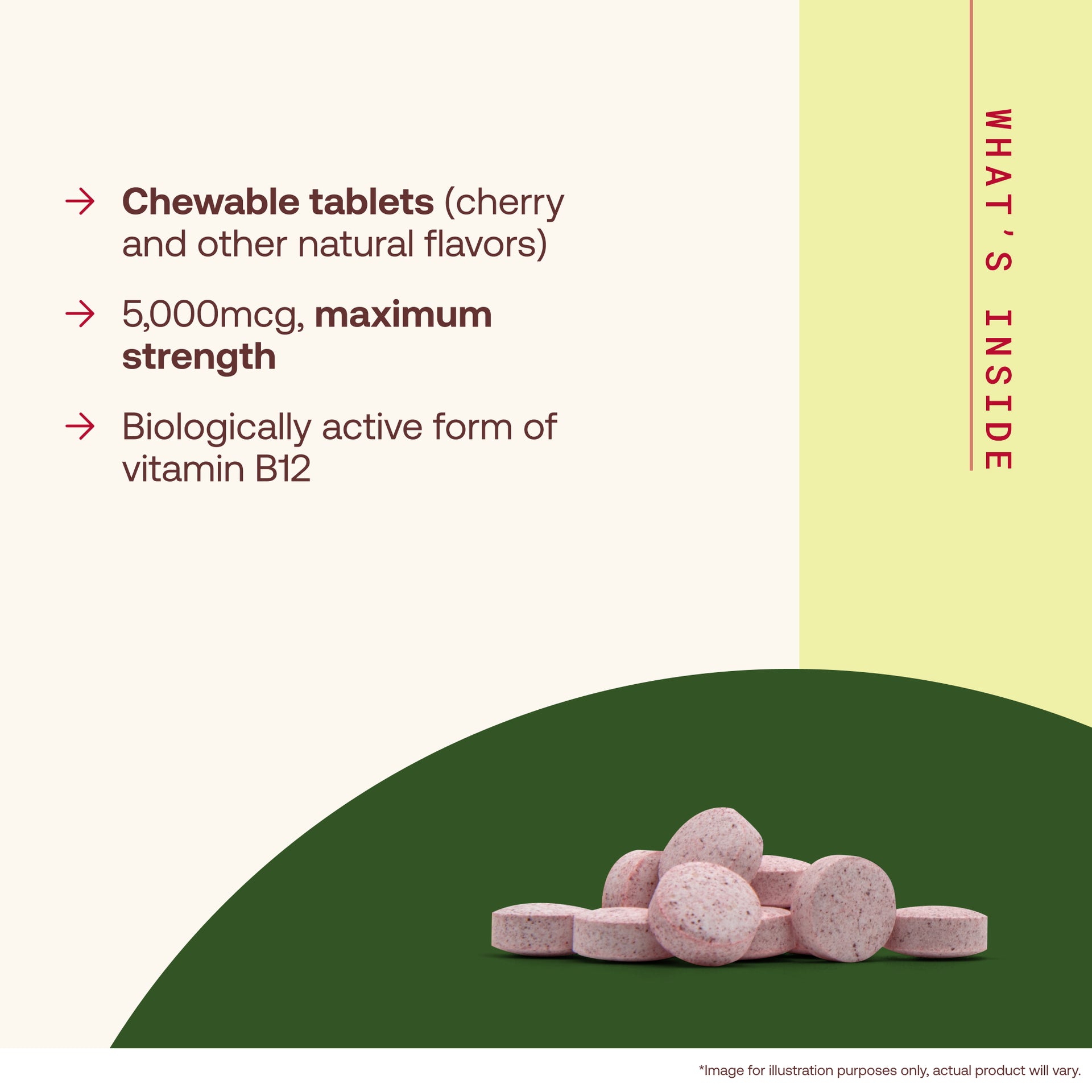Methyl B-12 Cherry - 5000mcg