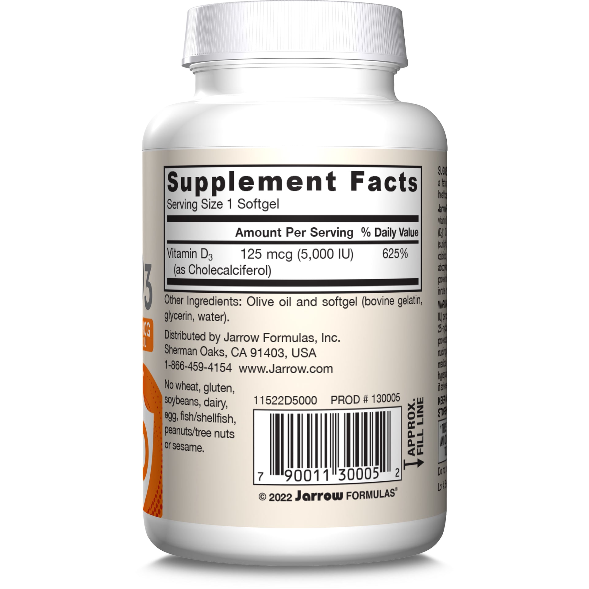 Vitamin D3 - 5000IU (2-Pack)