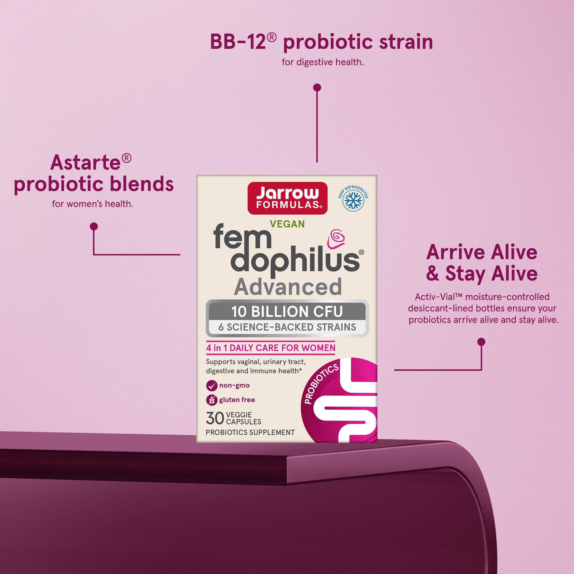 Fem-Dophilus® Advanced - 10 Billion CFU (Refrigerated)