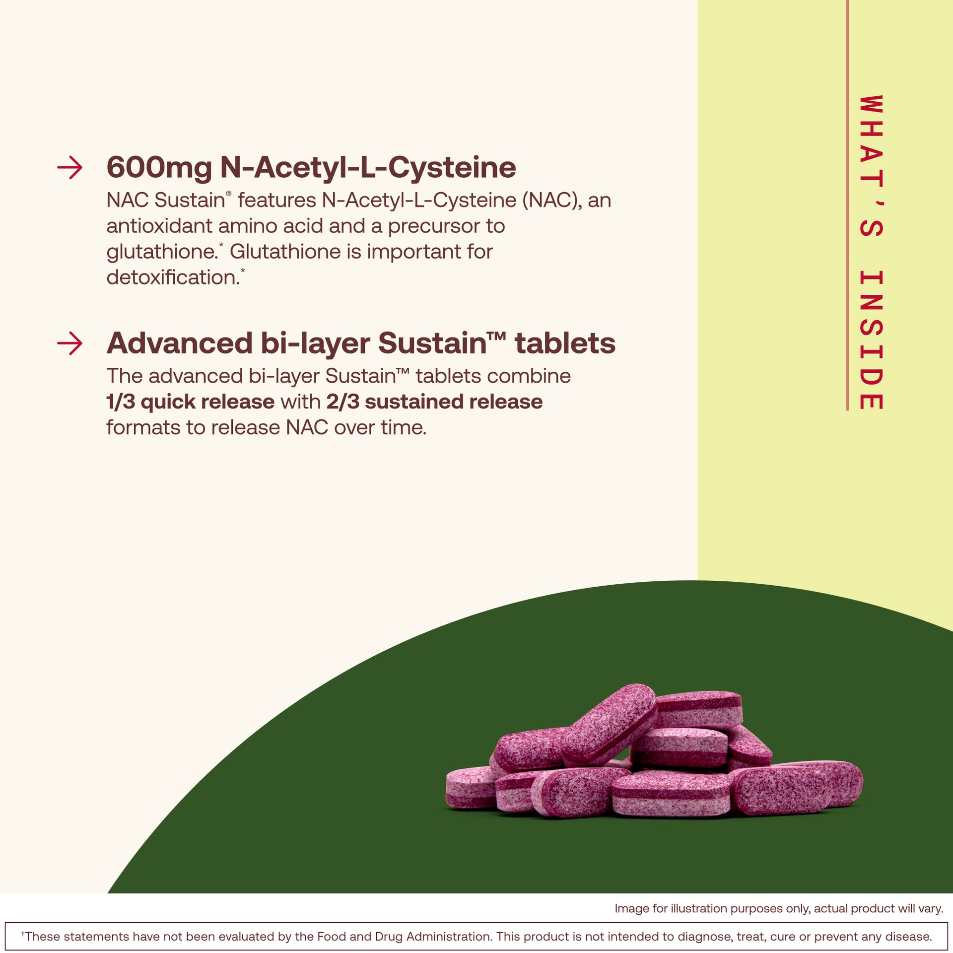 N-A-C (N-Acetyl-L-Cysteine) Sustain