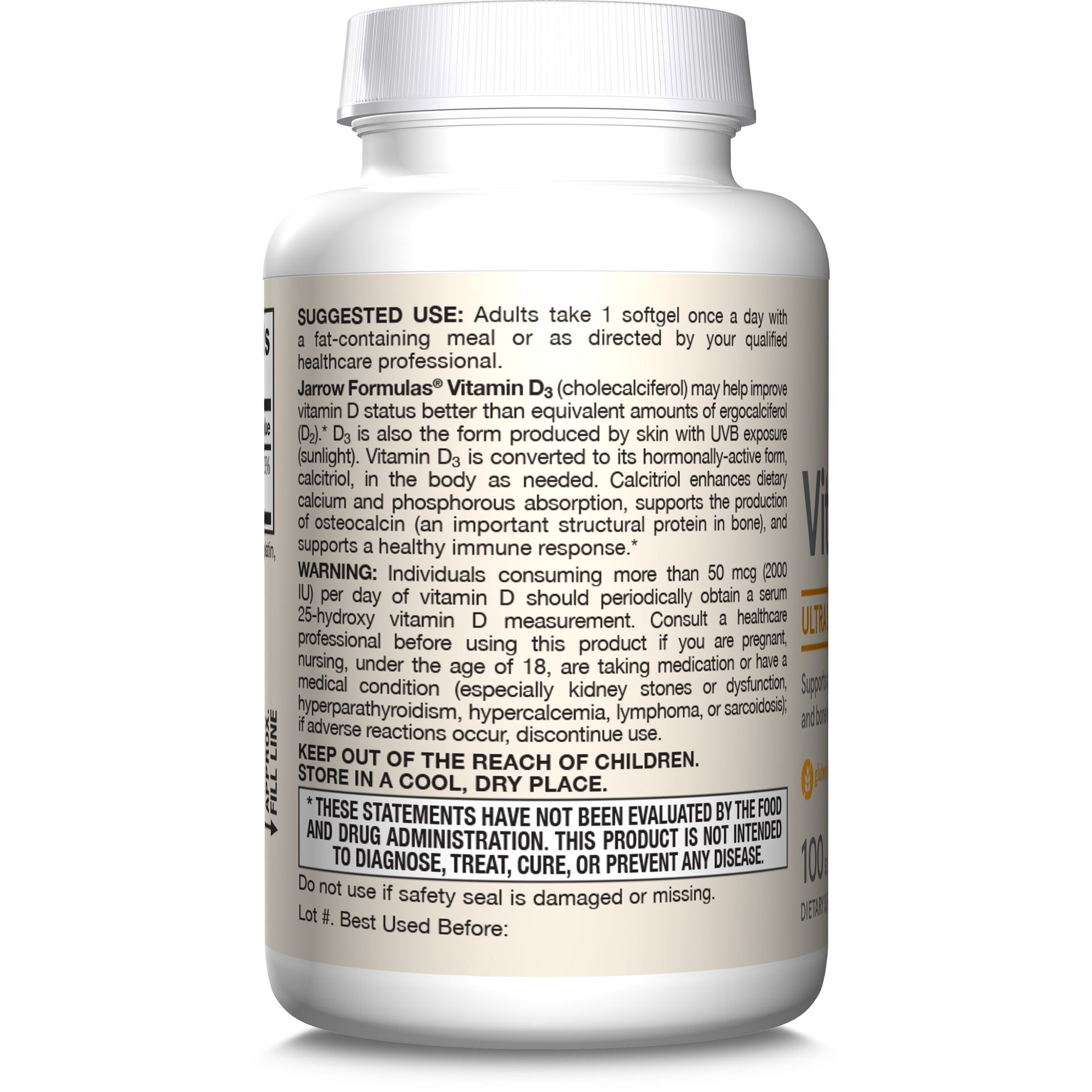 Vitamin D3 - 2500IU (2-Pack)