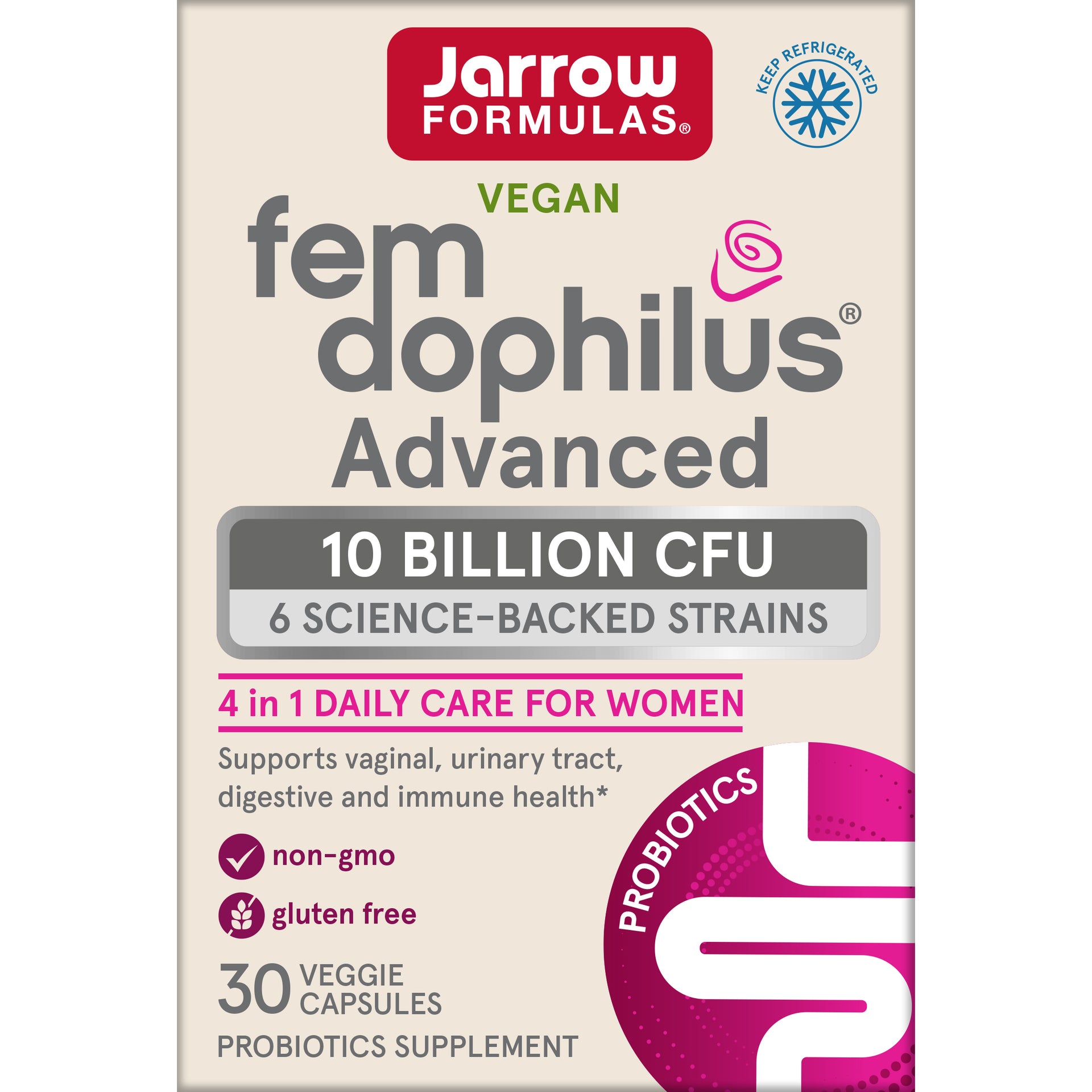 Fem-Dophilus® Advanced - 10 Billion CFU (Refrigerated)