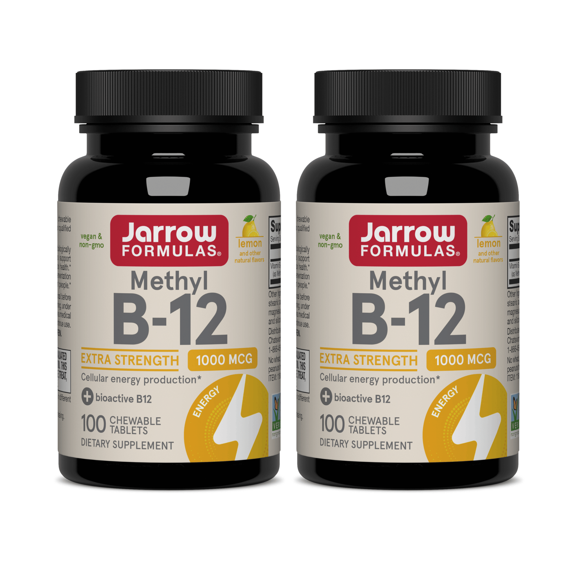 Methyl B-12 Lemon - 1000mcg (2-Pack)