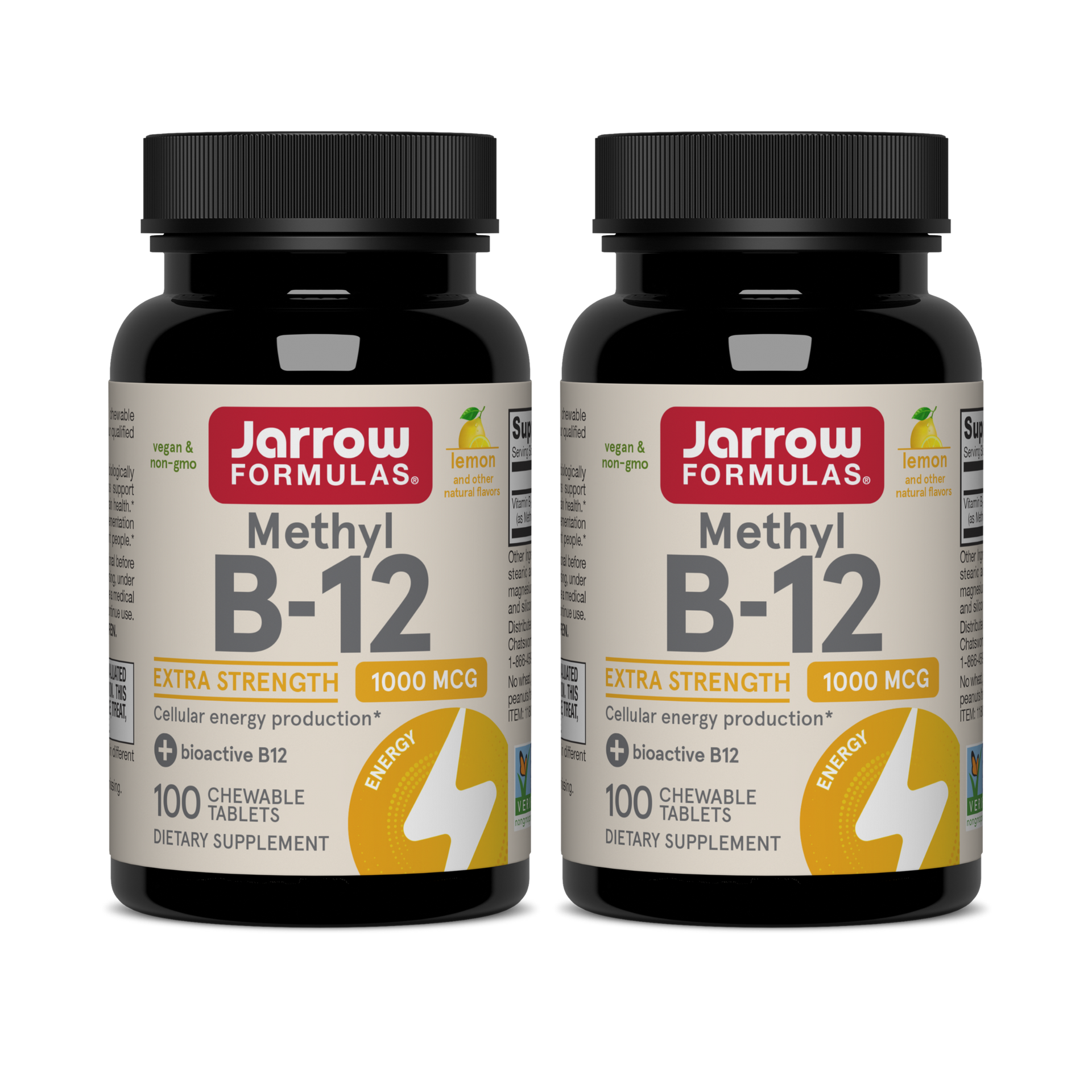 Methyl B-12 Lemon - 1000mcg (2-Pack)