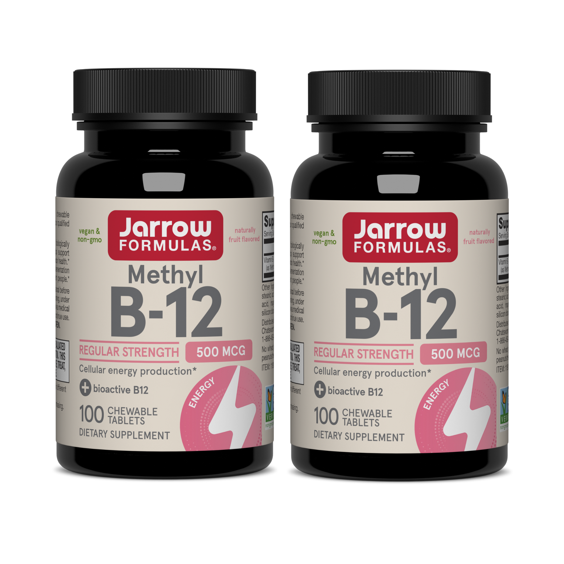 Methyl B-12 Cherry - 500mcg (2-Pack)