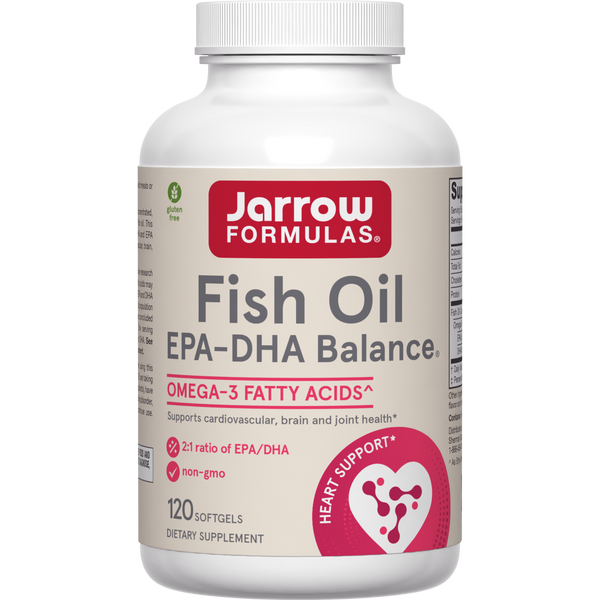 Jarrow Formulas Fish Oil EPA-DHA Balance® Softgels, 120ct Bottle