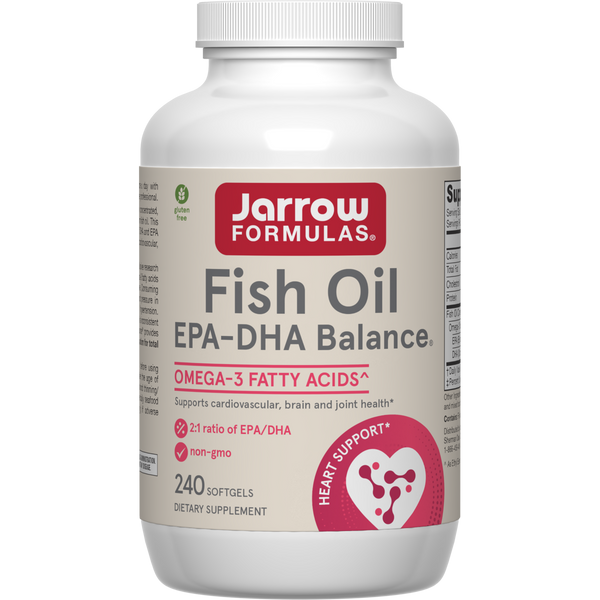 Jarrow Formulas Fish Oil EPA-DHA Balance® Softgels, 240ct Bottle