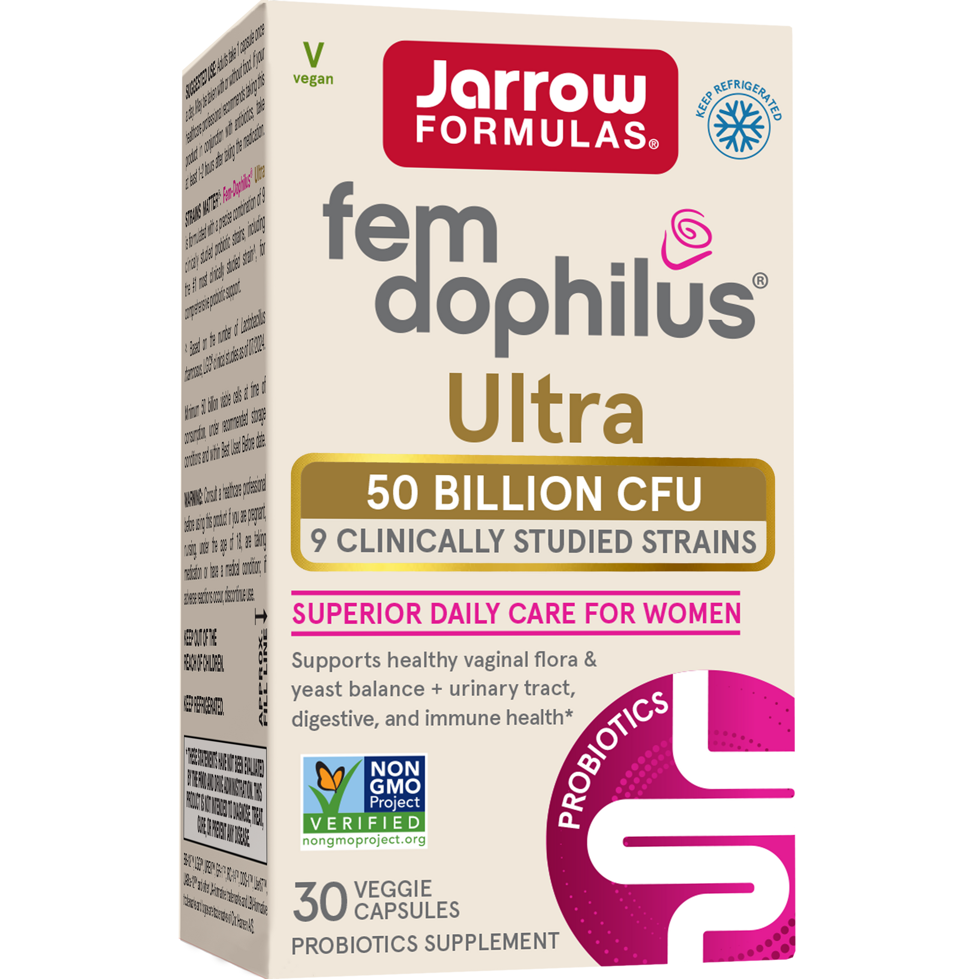 Fem-Dophilus® Ultra - 50 Billion CFU (Refrigerated)