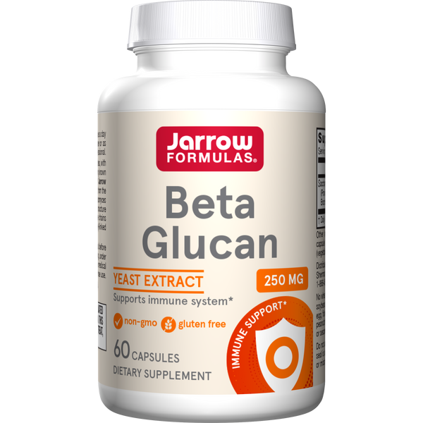 Jarrow Formulas Beta Glucan , 60 Capsules Bottle