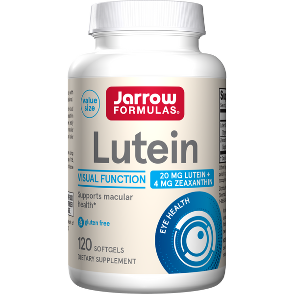 Jarrow Formulas Lutein Softgels, 120ct Bottle